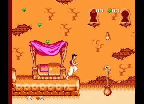 Aladdin – игра для Денди