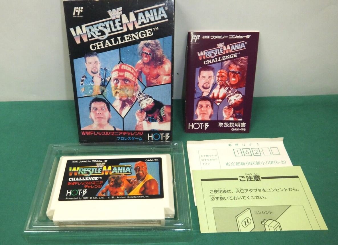 Wrestle Mania – игра для Денди