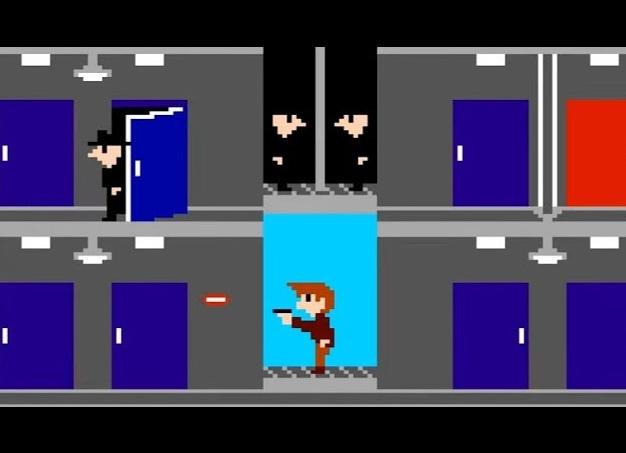 Elevator Action игра для Денди