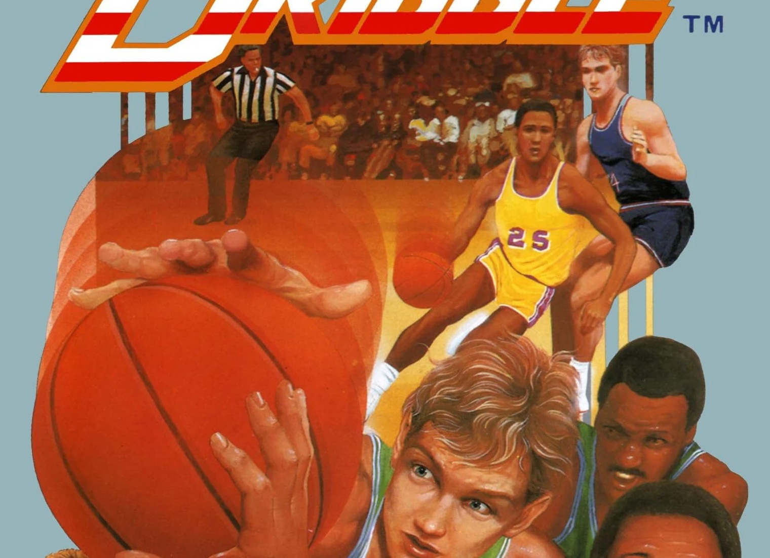 Double Dribble (баскетбол) игра для Денди