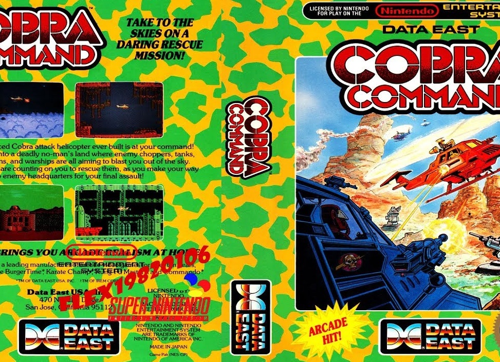 Cobra Command игра для Денди