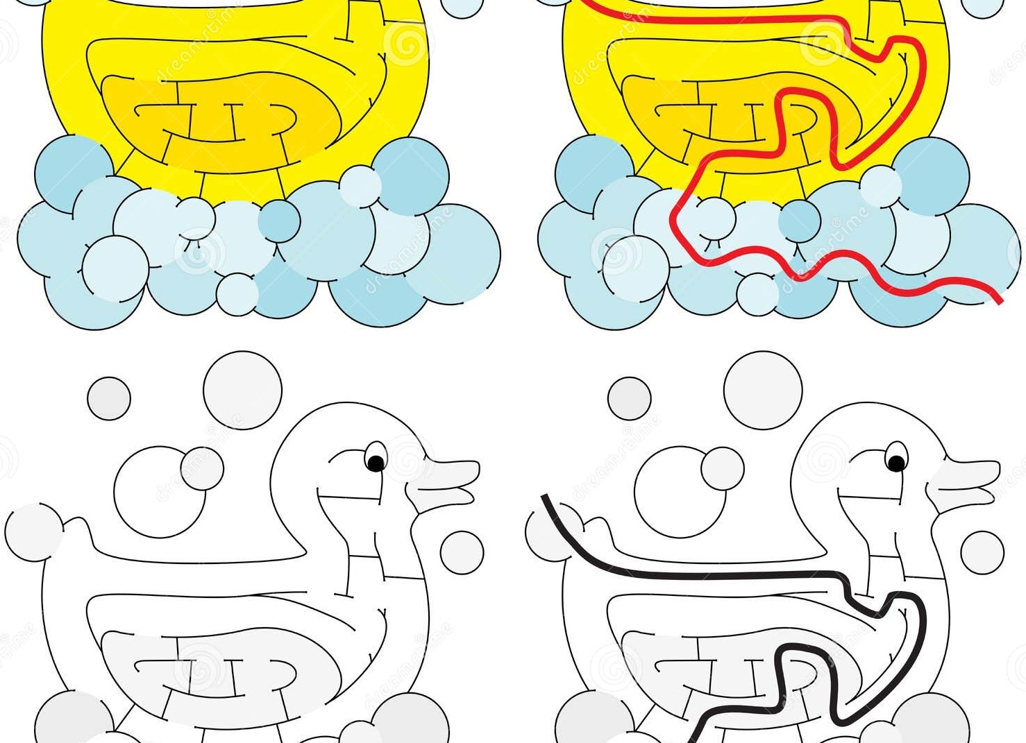 Duck Maze (Утиный лабиринт)