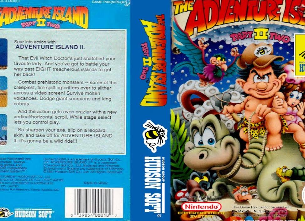 Hudson`s Adventure Island II игра для Денди
