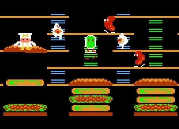 Burger Time игра для Денди