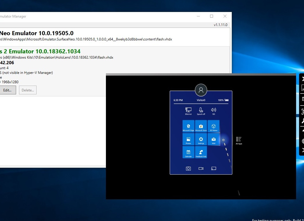 Эмулятор для Windows