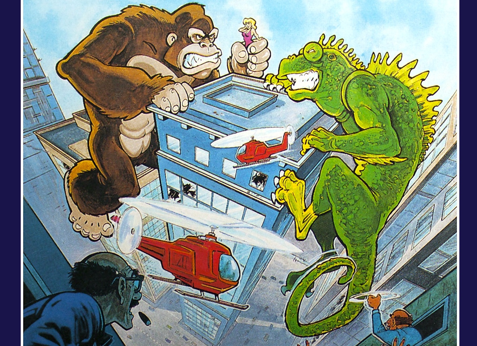 Rampage игра для Денди