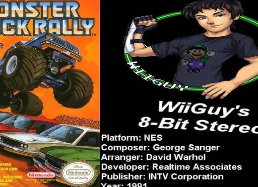 Monster Truck Rally – игра для Денди