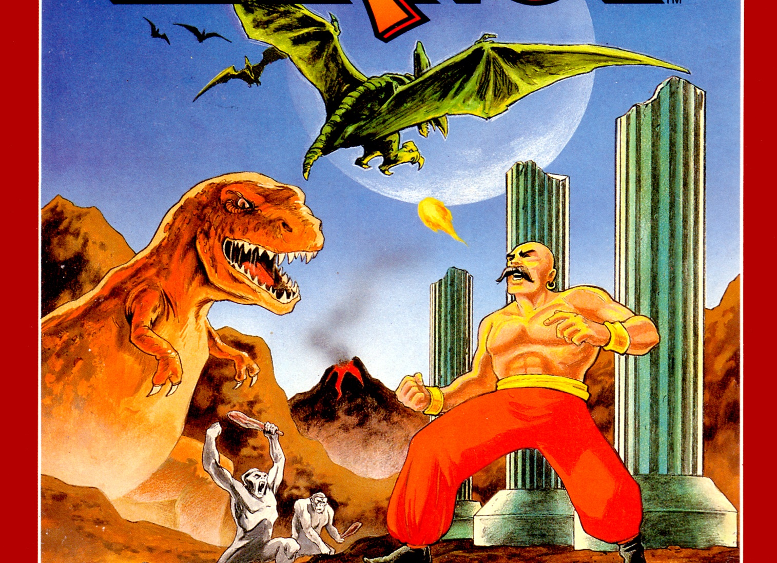 Karnov игра для Денди