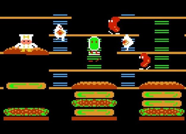Burger Time игра для Денди