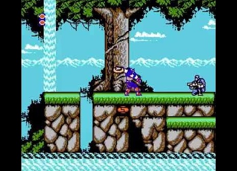 Captain America игра для Денди