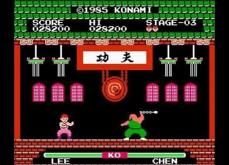 Kung Fu игра для Денди