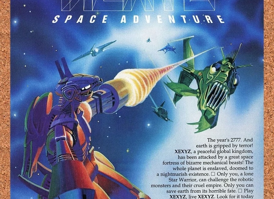 Xexyz игра для Денди